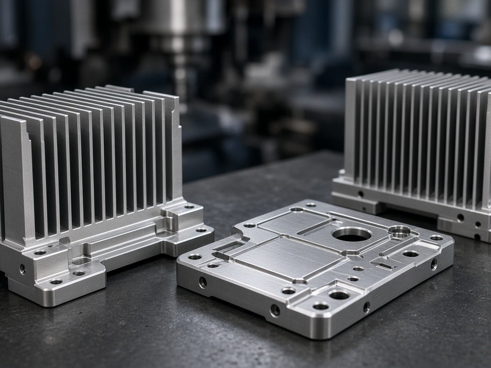 Präzisionsgefertigte Cold Plate für Flüssigkühlung