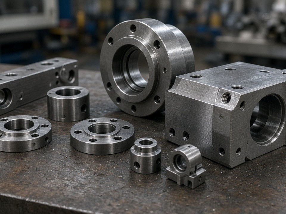 CNC-Fertigung von Zeichnungsteilen für den Maschinenbau