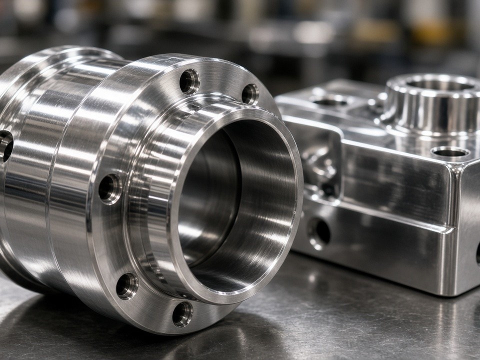 Präzisionspolieren für Industriebauteile | PartsMake