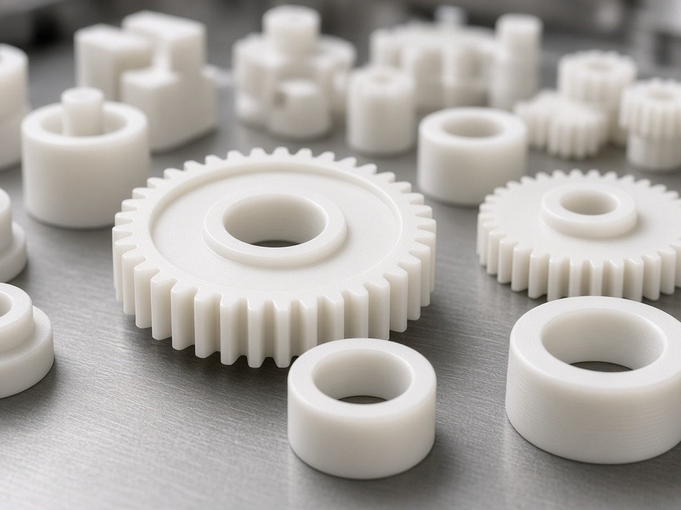 CNC-Bearbeitung von POM-Kunststoff: Präzisionsteile für den Maschinenbau